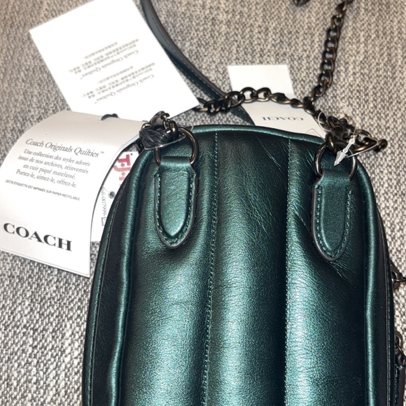 Coach Tall Camera Bag with Quilting - Picture 2 of 5